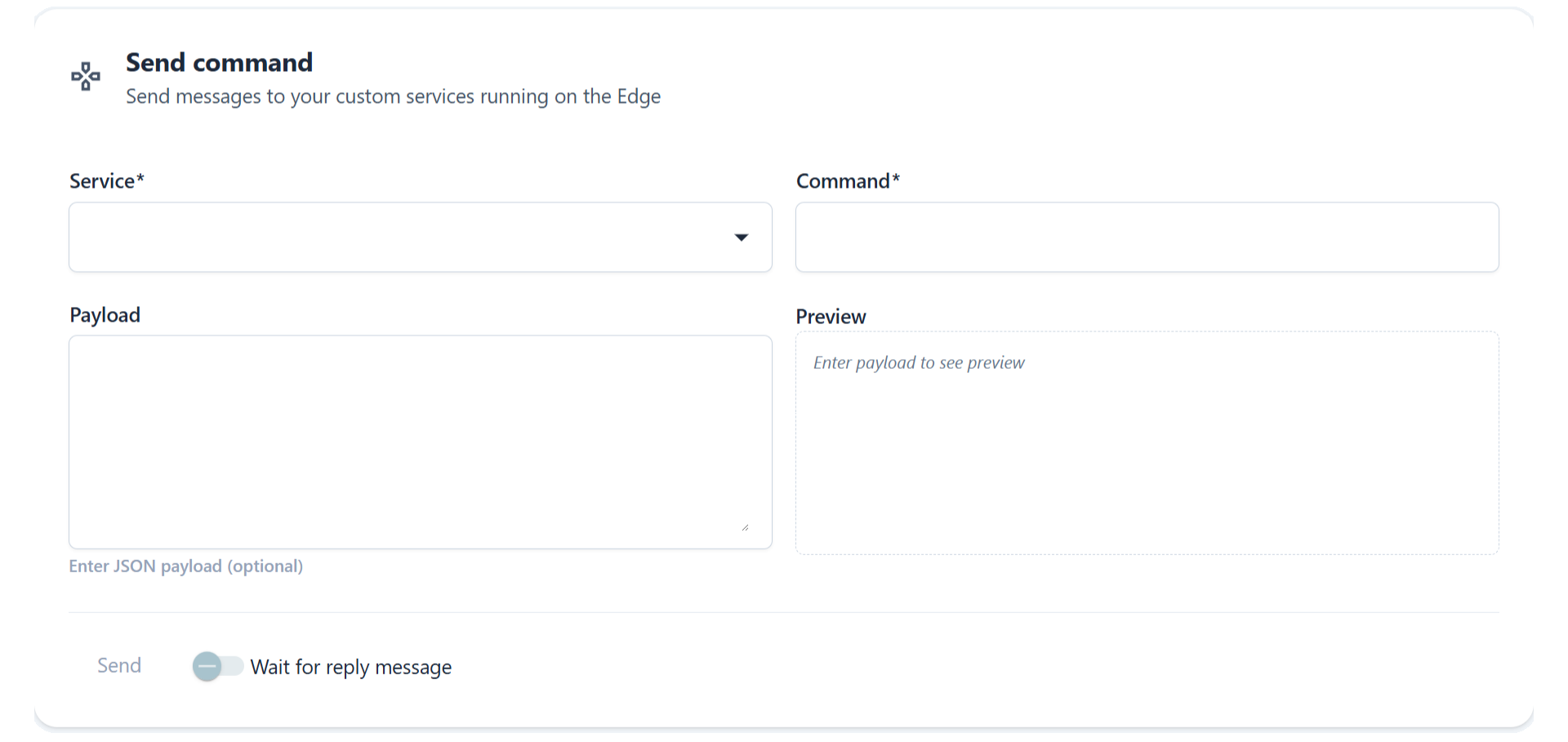 Device command